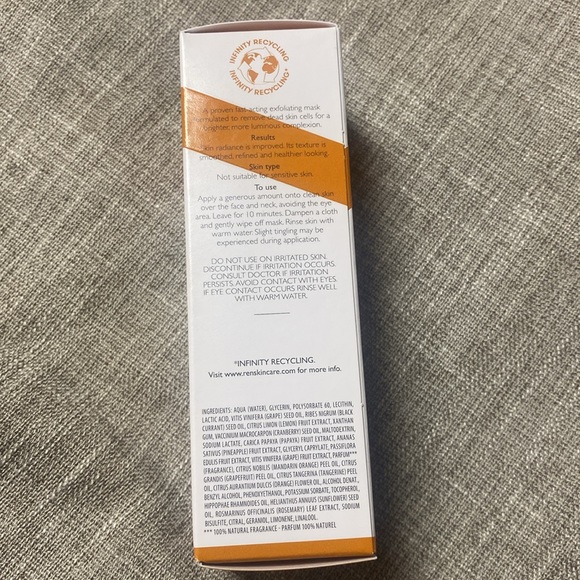 Ren clean skincare glycol lactic radiance renewal mask with aha - Picture 5 of 7